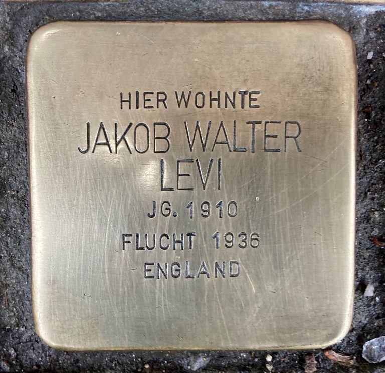 Jakob Walter Levi - STOLPERSTEINE in Freiburg